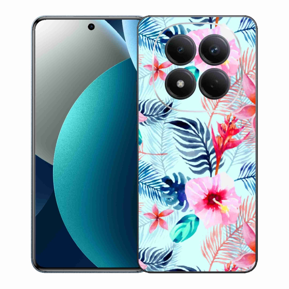 Gél borítás mmCase a Xiaomi Redmi Note 15 Pro számára - virágok