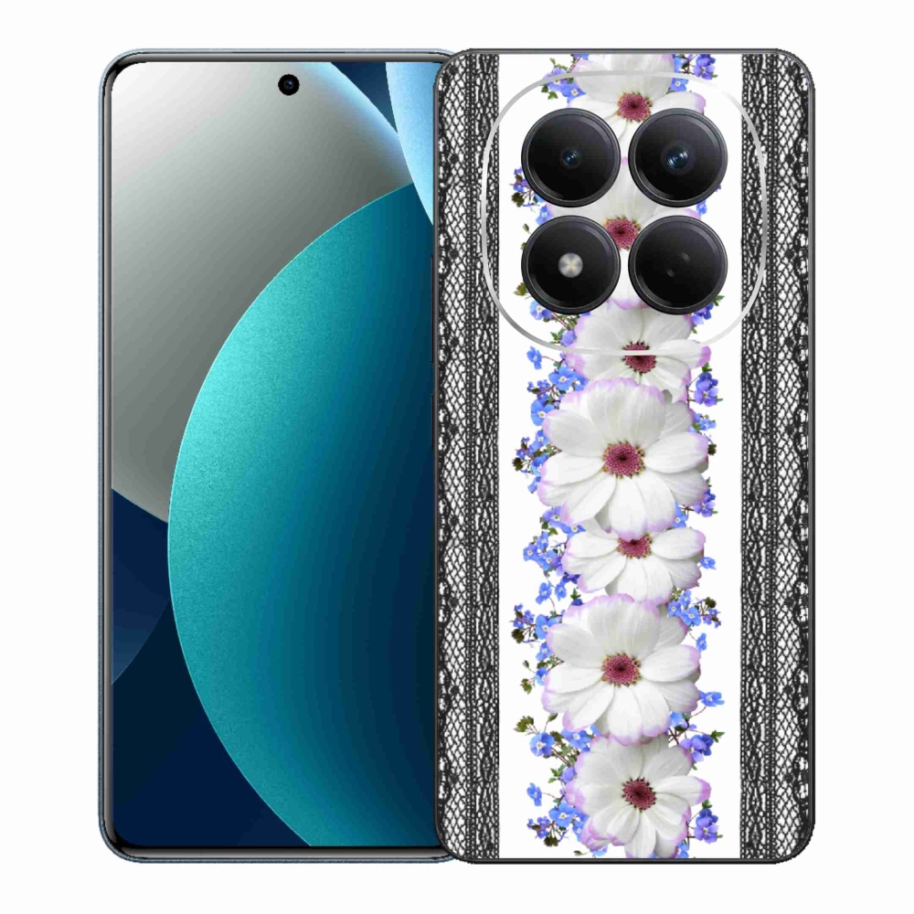 Gél borító mmCase a Xiaomi Redmi Note 15 Pro számára - virágok 8