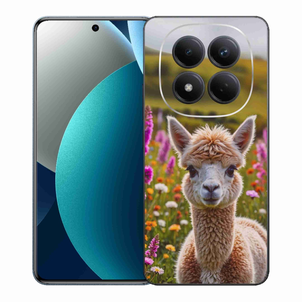 Gél borítás mmCase a Xiaomi Redmi Note 15 Pro számára - láma a réten