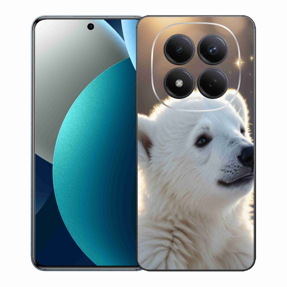 Gél borítás mmCase a Xiaomi Redmi Note 15 Pro készülékhez - jegesmedve