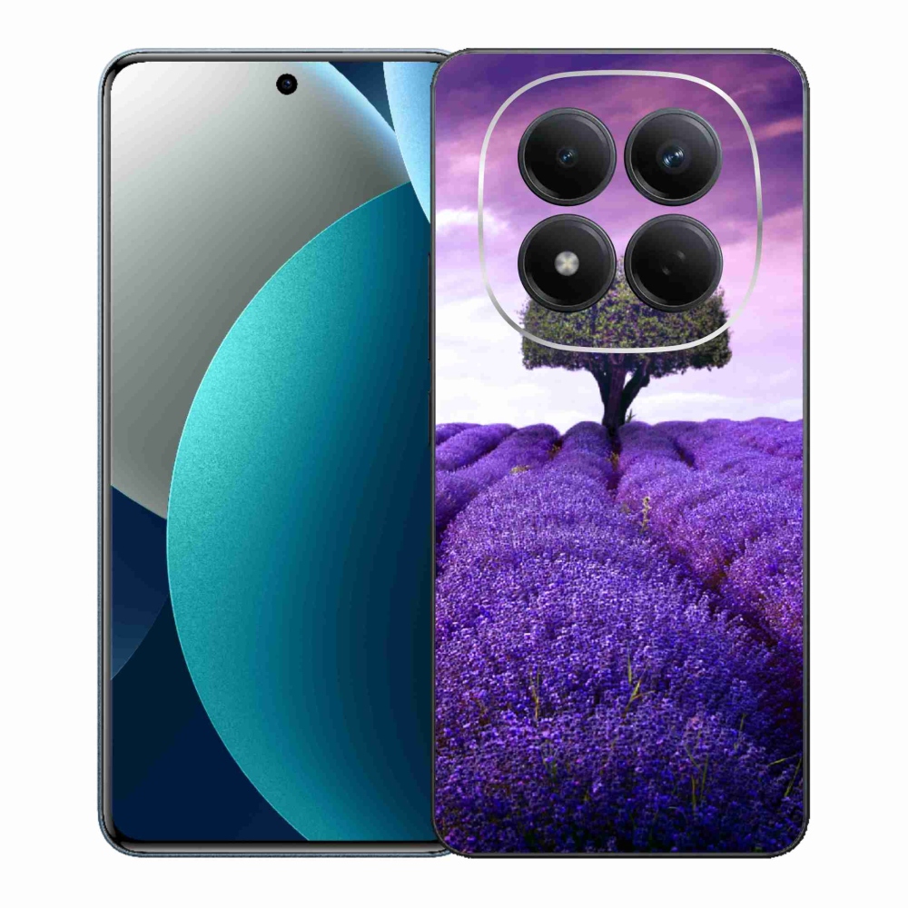 Gél borítás mmCase a Xiaomi Redmi Note 15 Pro készülékhez - levendula réten