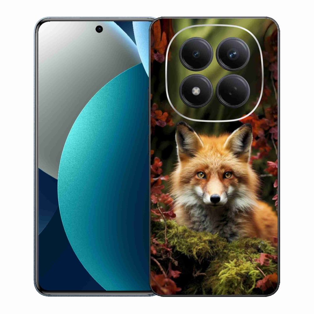 Gél borítás mmCase a Xiaomi Redmi Note 15 Pro számára - róka az erdőben