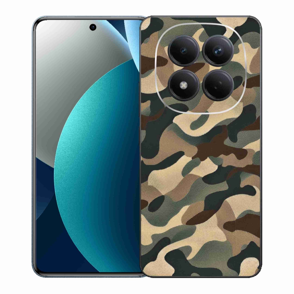 Gél borítás mmCase a Xiaomi Redmi Note 15 Pro számára - terepszínű minta 11