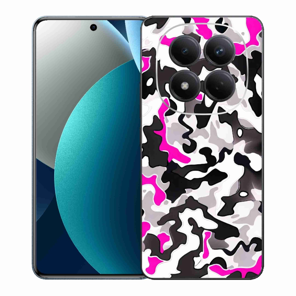 Gél borítás mmCase a Xiaomi Redmi Note 15 Pro számára - terepszínű minta 5