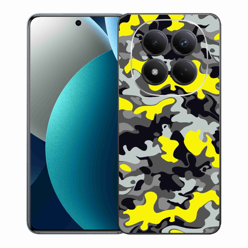 Gél borítás mmCase a Xiaomi Redmi Note 15 Pro számára - terepszínű minta 6