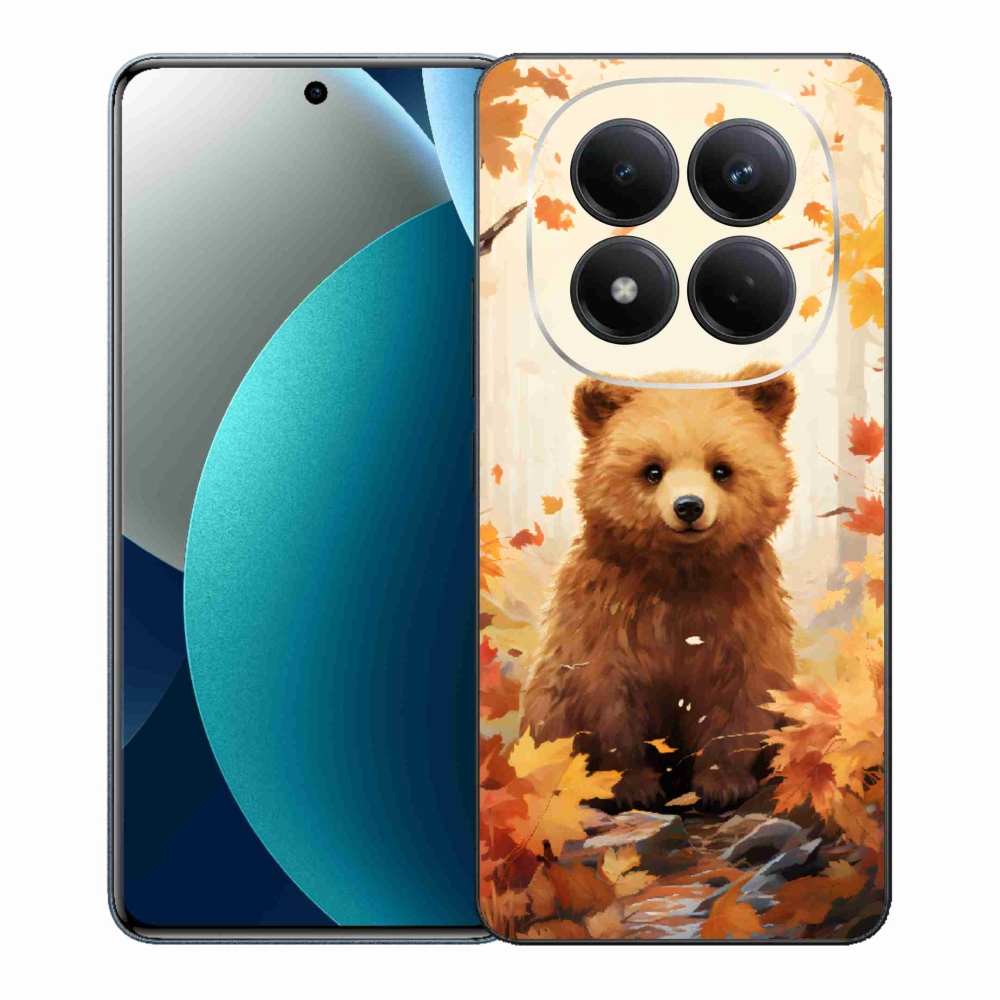 Gél borítás mmCase a Xiaomi Redmi Note 15 Pro számára - medve az erdőben