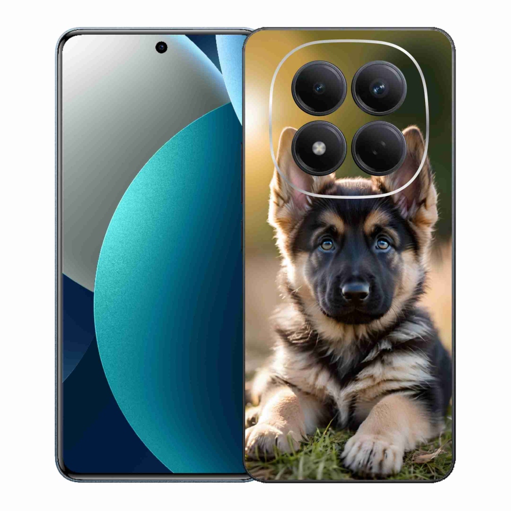 Gél borítás mmCase a Xiaomi Redmi Note 15 Pro számára - Német juhászkutya a természetben