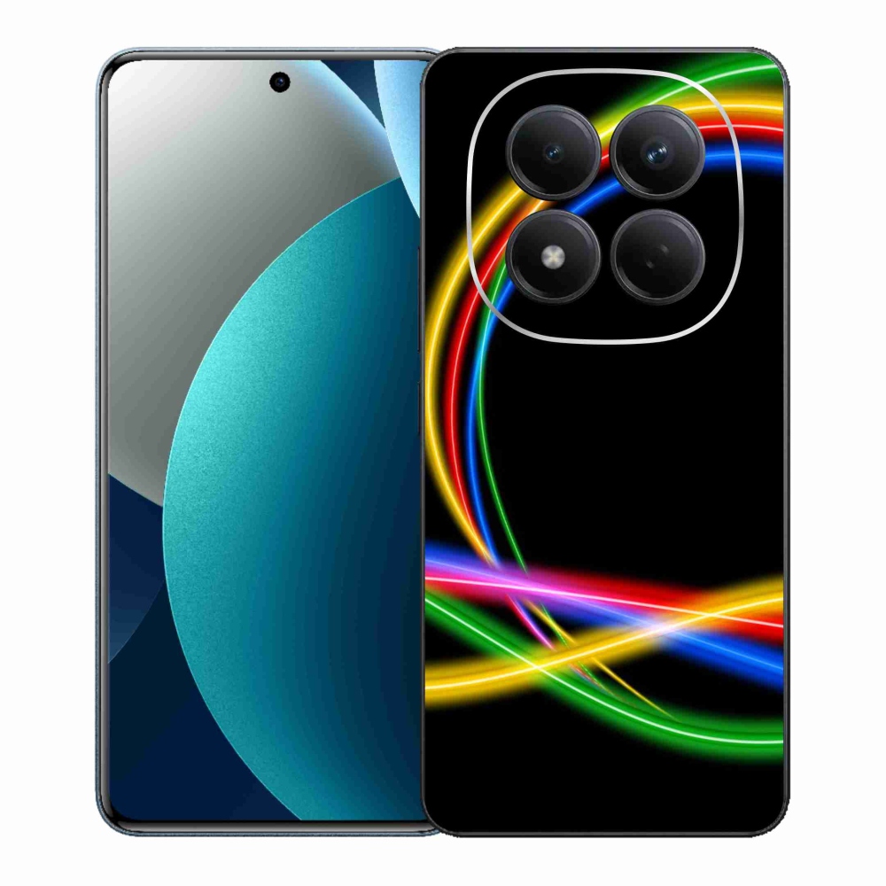 Gél borítás mmCase a Xiaomi Redmi Note 15 Pro számára - neon körök