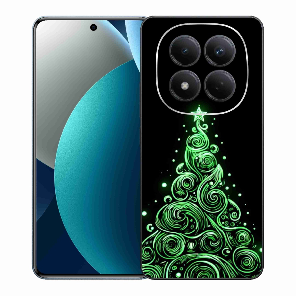 Gél borítás mmCase a Xiaomi Redmi Note 15 Pro számára - neon karácsonyfa 3