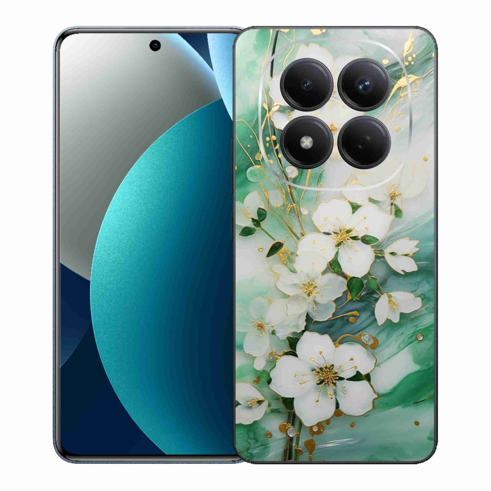 Gél borítás mmCase a Xiaomi Redmi Note 15 Pro számára - finom virágok