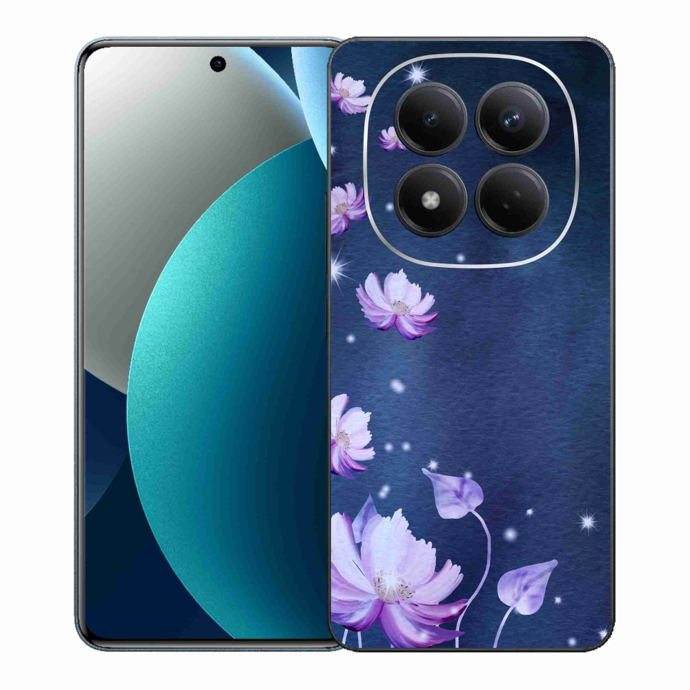 Gél borítás mmCase a Xiaomi Redmi Note 15 Pro számára - hulló virágok