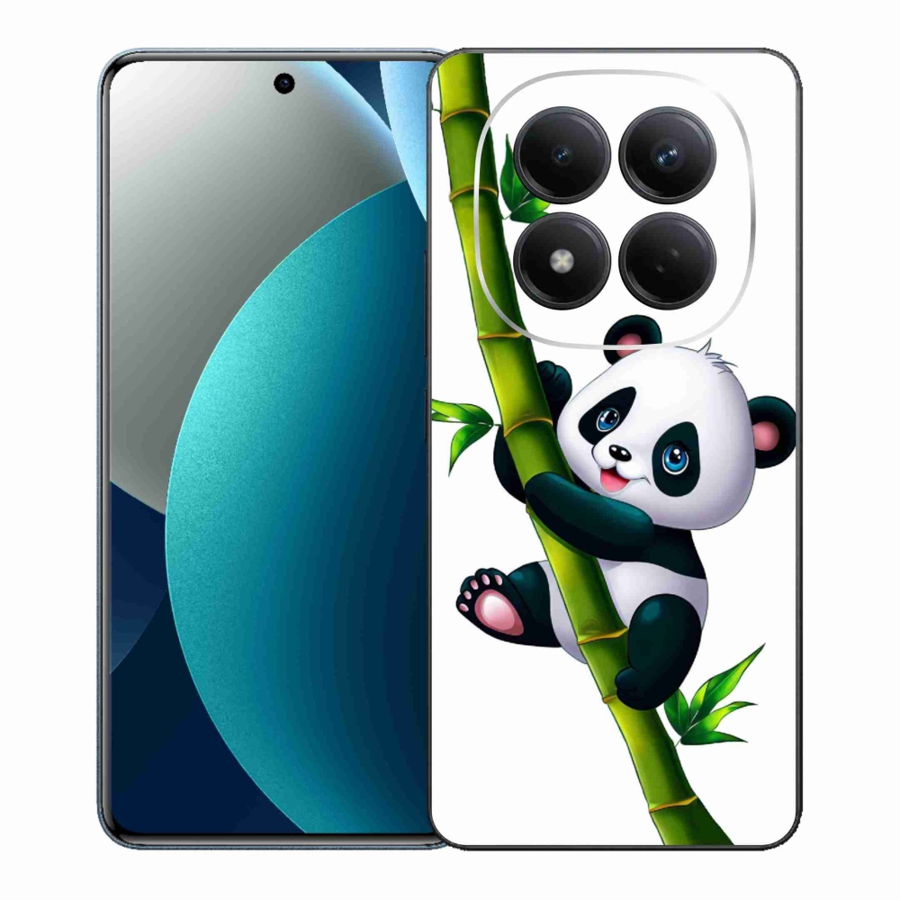 Gél borítás mmCase a Xiaomi Redmi Note 15 Pro számára - panda a bambuszon