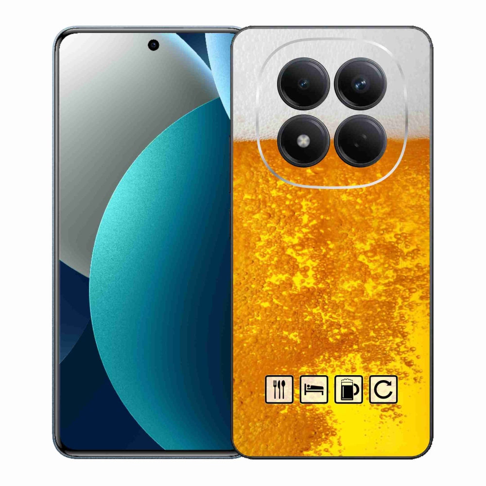 Gél borító mmCase a Xiaomi Redmi Note 15 Pro számára - sör motívum 3