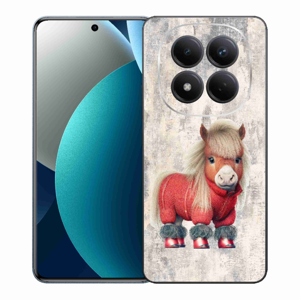 Gél borítás mmCase a Xiaomi Redmi Note 15 Pro számára - póni pulóverben