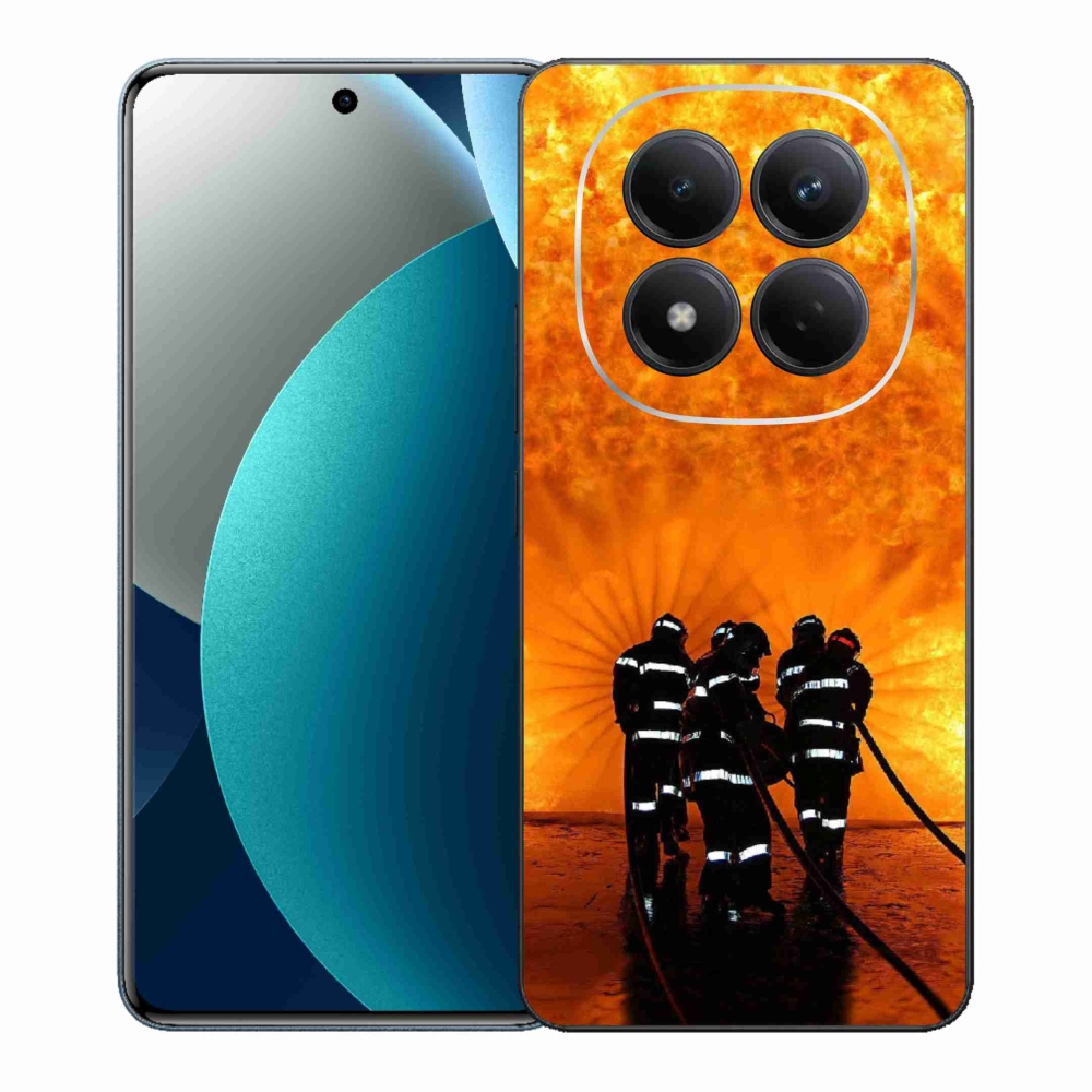 Gél borítás mmCase a Xiaomi Redmi Note 15 Pro-hoz - tűz