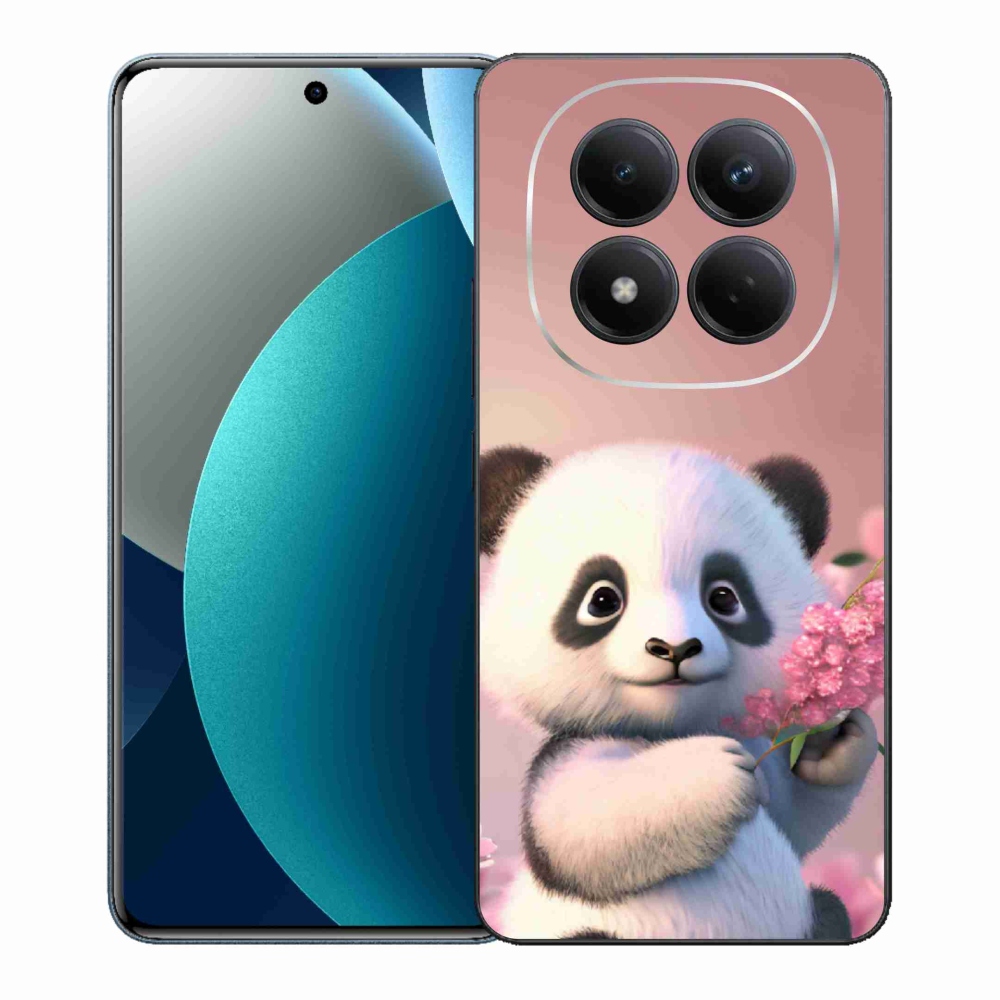Gél borítás mmCase a Xiaomi Redmi Note 15 Pro számára - aranyos panda