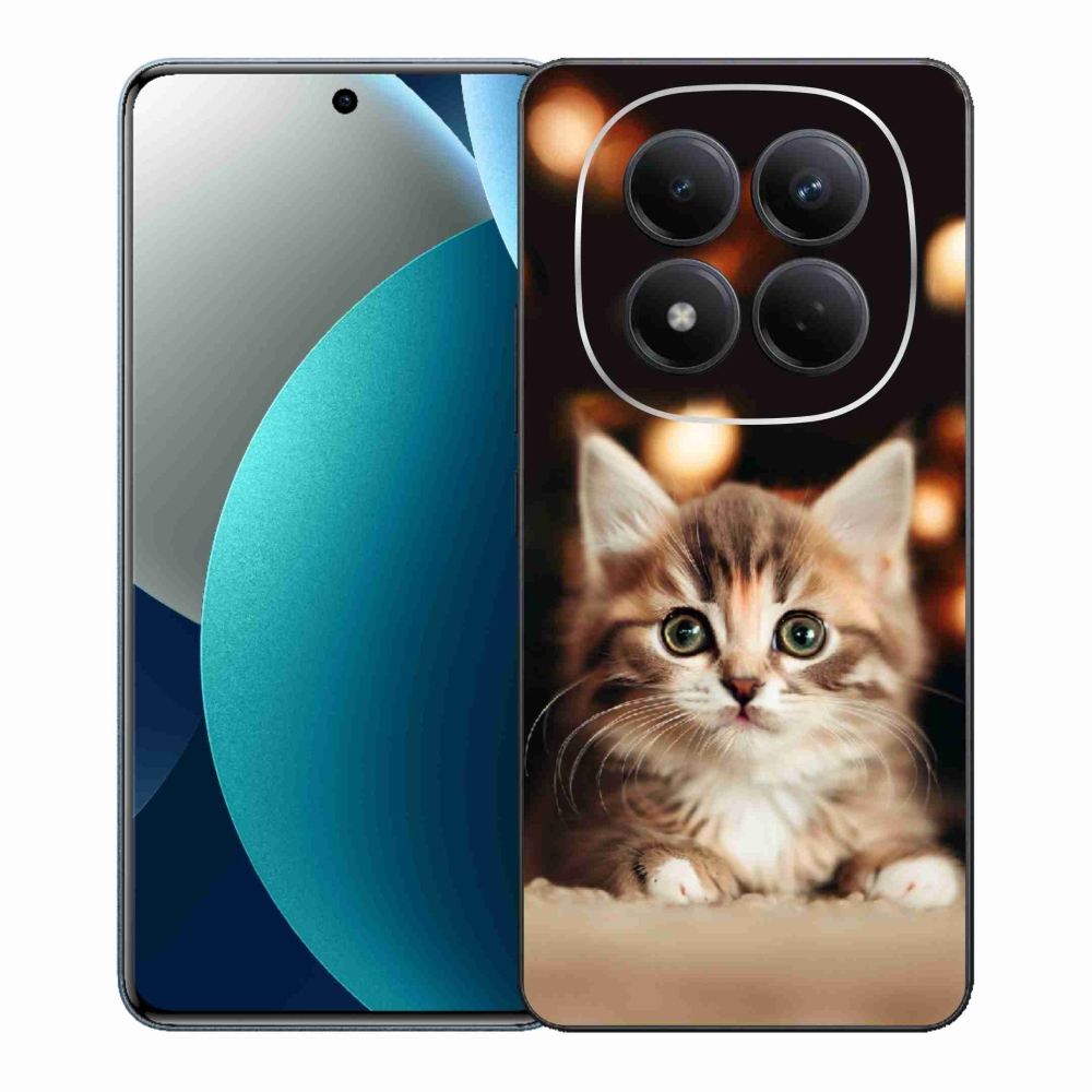 Gél borítás mmCase a Xiaomi Redmi Note 15 Pro számára - aranyos cica 2