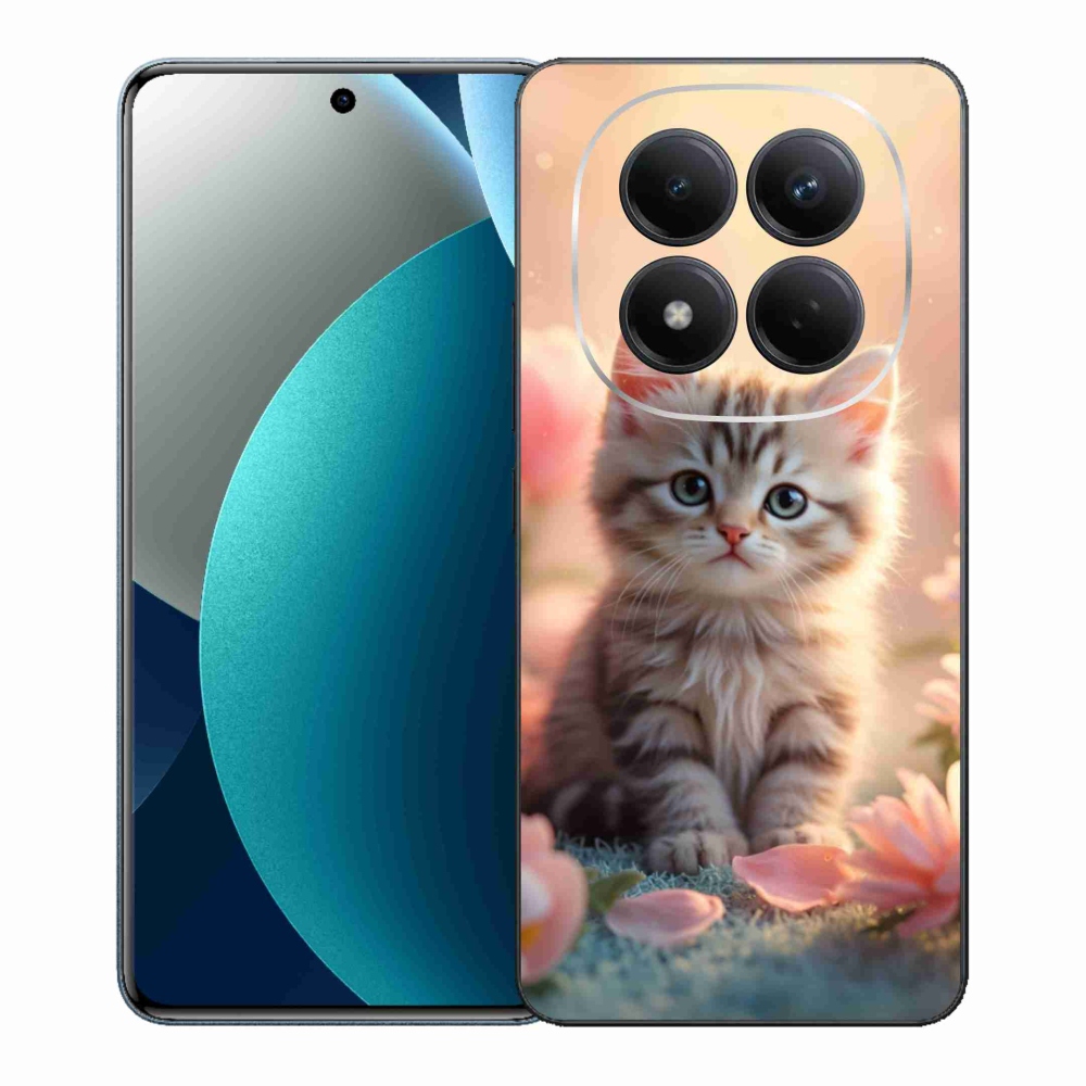 Gél borítás mmCase a Xiaomi Redmi Note 15 Pro számára - aranyos cica 8