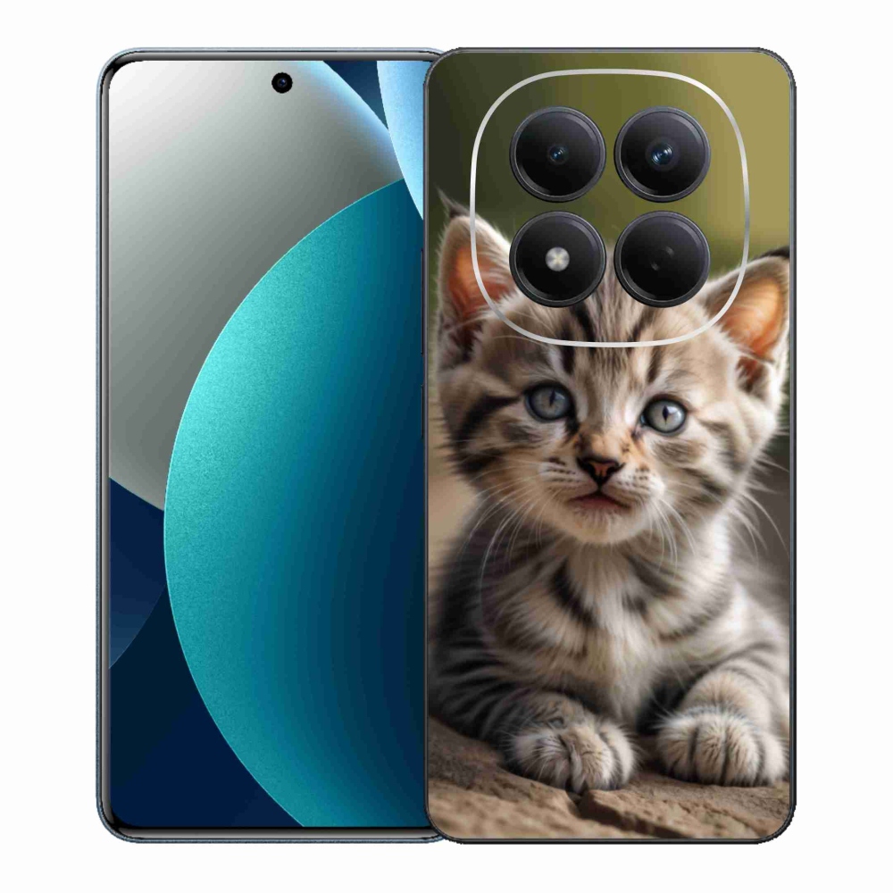 Gél borítás mmCase a Xiaomi Redmi Note 15 Pro számára - aranyos cica 9