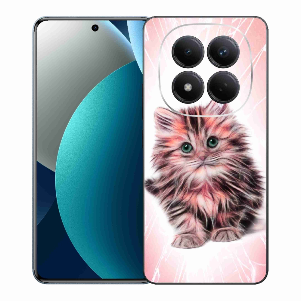 Gél borítás mmCase a Xiaomi Redmi Note 15 Pro számára - aranyos cica