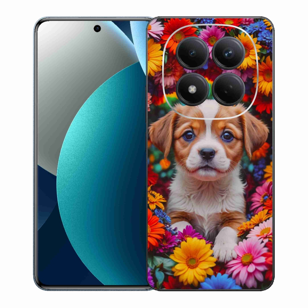 Gél borítás mmCase a Xiaomi Redmi Note 15 Pro számára - aranyos kiskutya