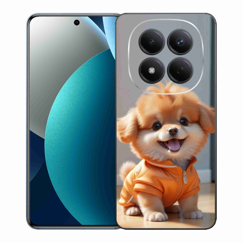 Gél borítás mmCase a Xiaomi Redmi Note 15 Pro számára - aranyos pomerániai pulóverben