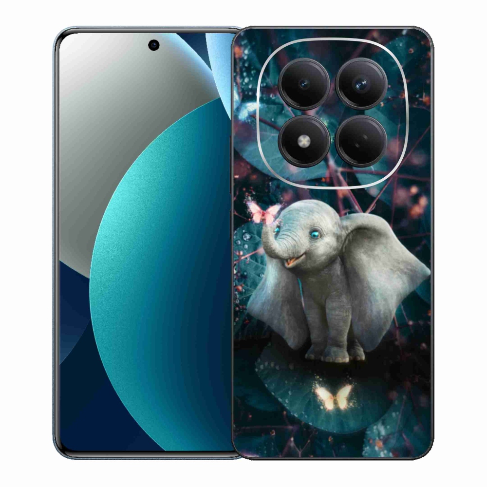 Gél borítás mmCase a Xiaomi Redmi Note 15 Pro számára - aranyos elefánt