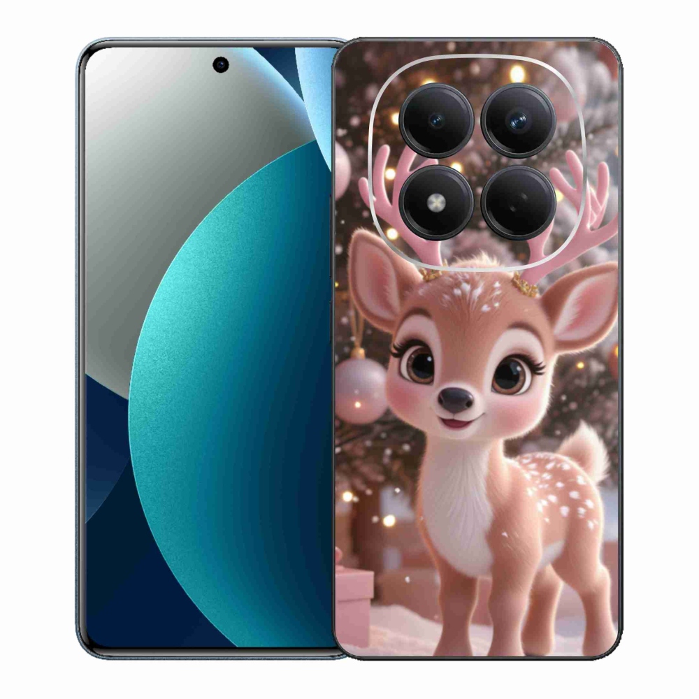 Gél borítás mmCase a Xiaomi Redmi Note 15 Pro számára - aranyos rénszarvas