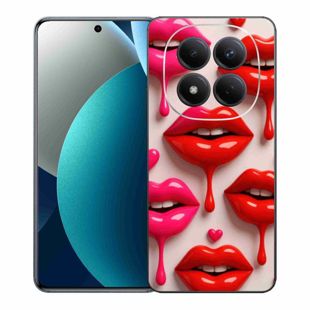 Gél borítás mmCase a Xiaomi Redmi Note 15 Pro számára - ajkak 2