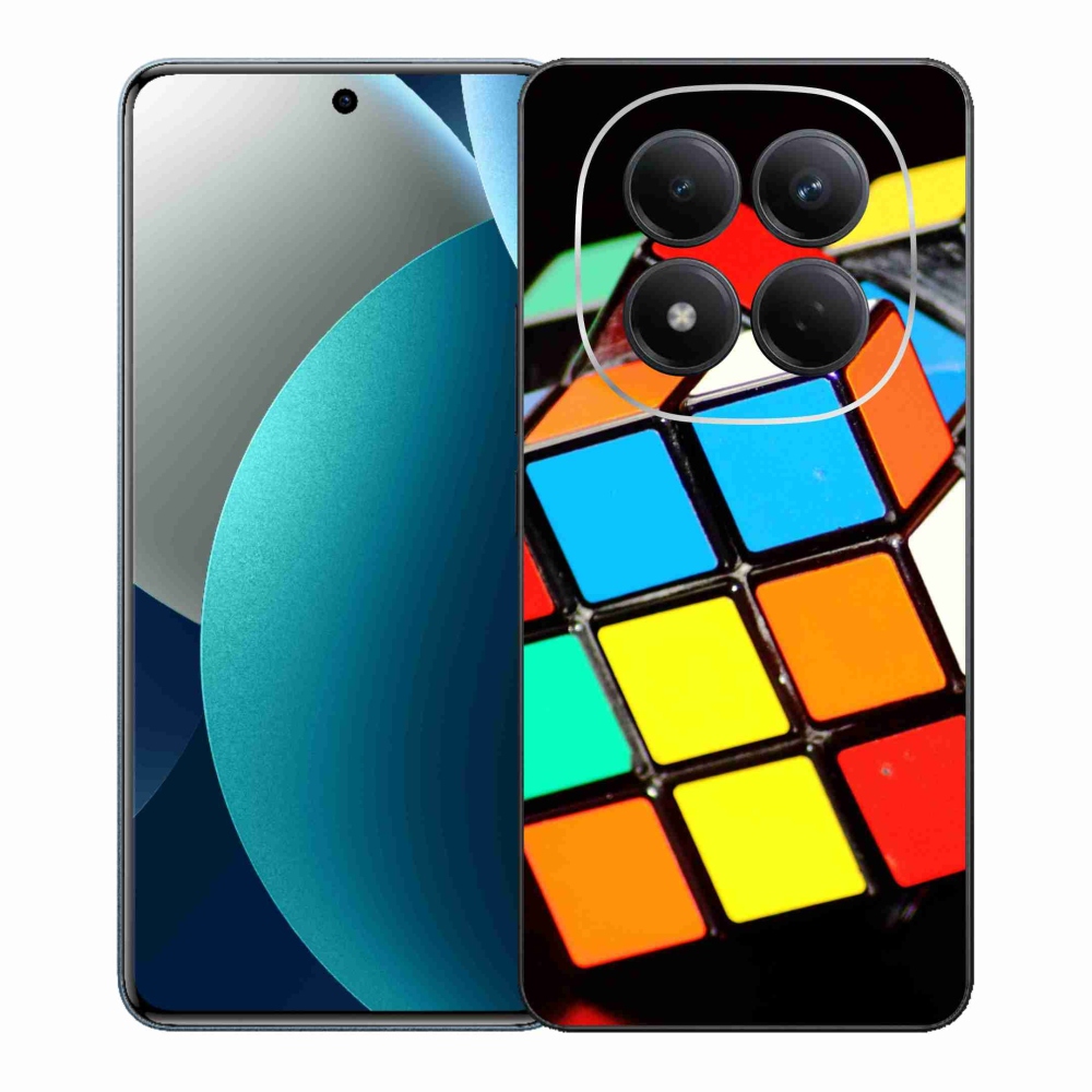 Gél borítás mmCase a Xiaomi Redmi Note 15 Pro számára - Rubik kocka