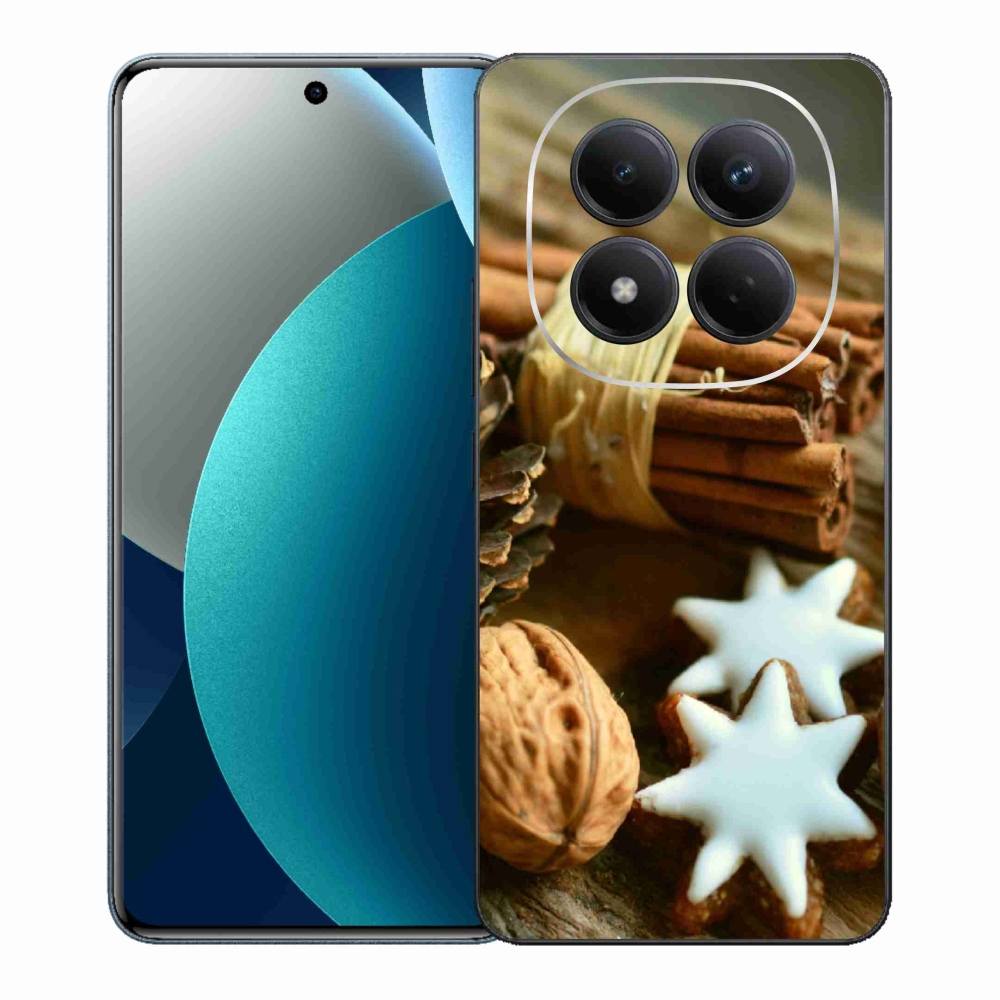 Gél borítás mmCase a Xiaomi Redmi Note 15 Pro számára - fahéj és mézeskalács