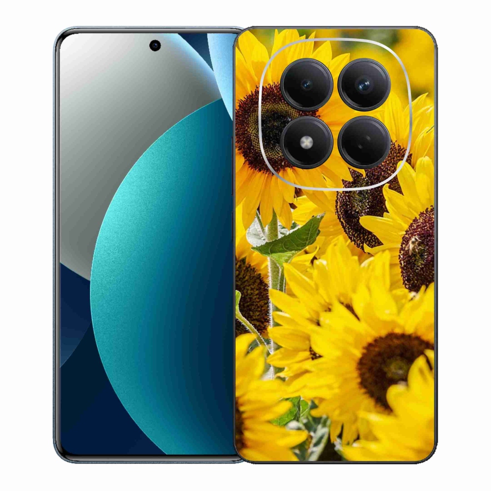 Gél borítás mmCase a Xiaomi Redmi Note 15 Pro számára - Napraforgó