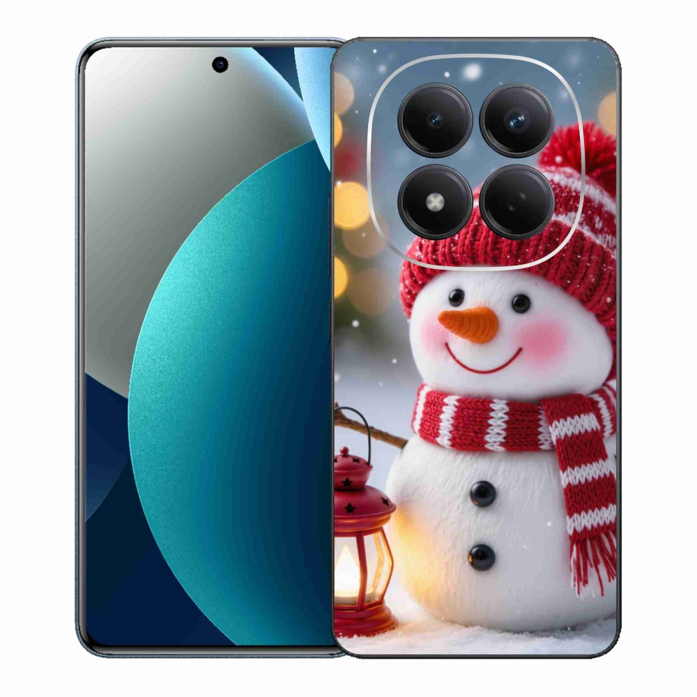 Gél borítás mmCase a Xiaomi Redmi Note 15 Pro-hoz - hóember 2