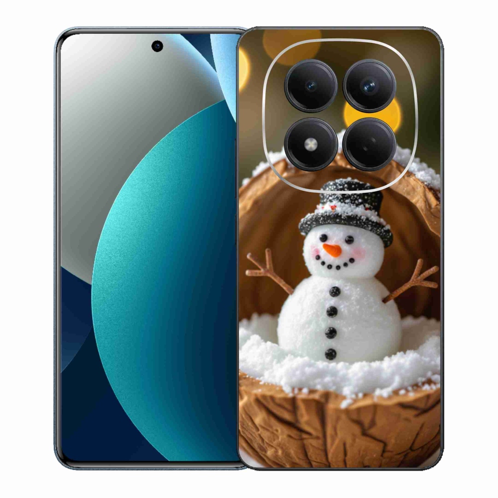 Gél borítás mmCase a Xiaomi Redmi Note 15 Pro számára - hóember 4