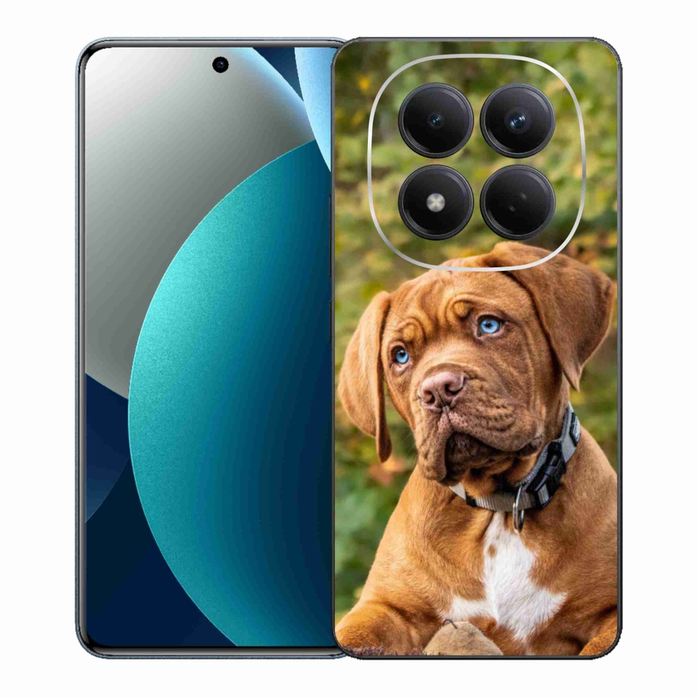 Gél borítás mmCase a Xiaomi Redmi Note 15 Pro számára - kölyökkutyakék