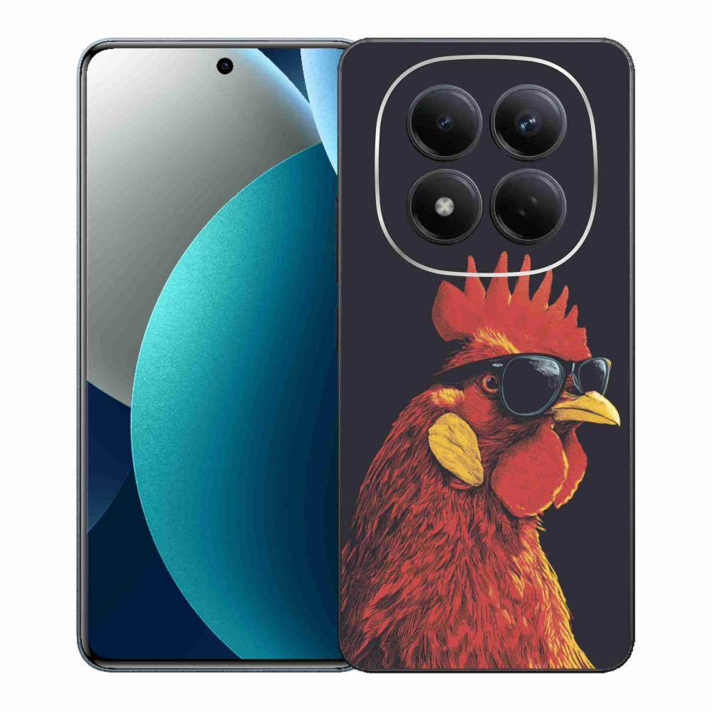 Gél borítás mmCase a Xiaomi Redmi Note 15 Pro számára - stílusos kakas