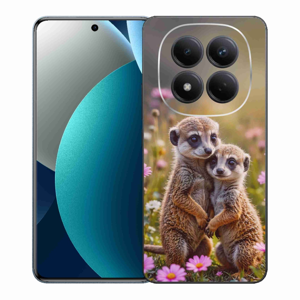 Gél borítás mmCase a Xiaomi Redmi Note 15 Pro számára - szurikátás duó