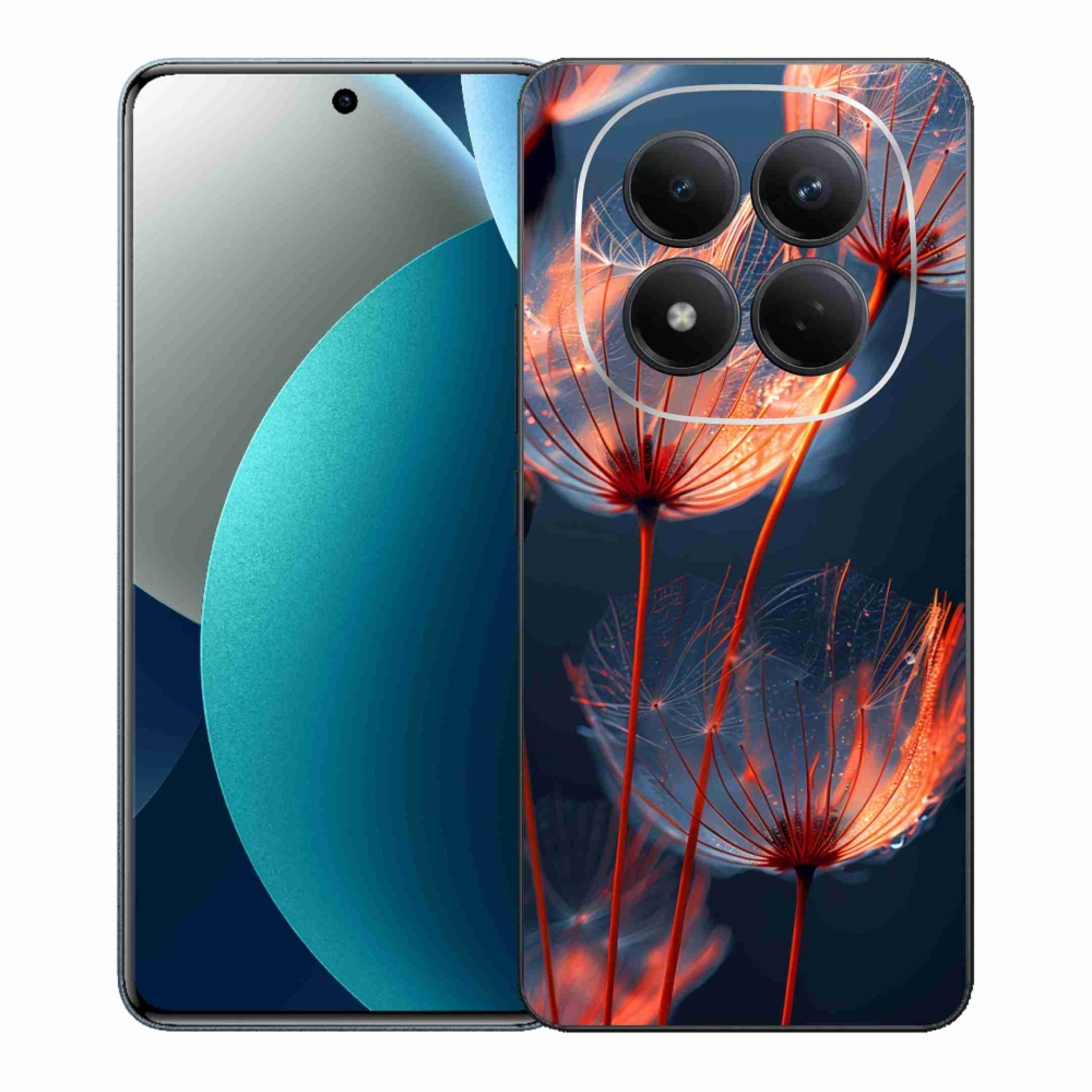 Gél borítás mmCase a Xiaomi Redmi Note 15 Pro számára - világító pehely