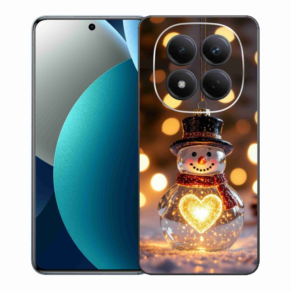 Gél borítás mmCase a Xiaomi Redmi Note 15 Pro számára - karácsonyi hóember