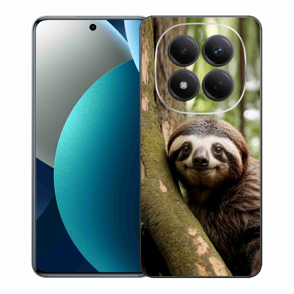 Gél borítás mmCase a Xiaomi Redmi Note 15 Pro számára - mosolygó lajhár