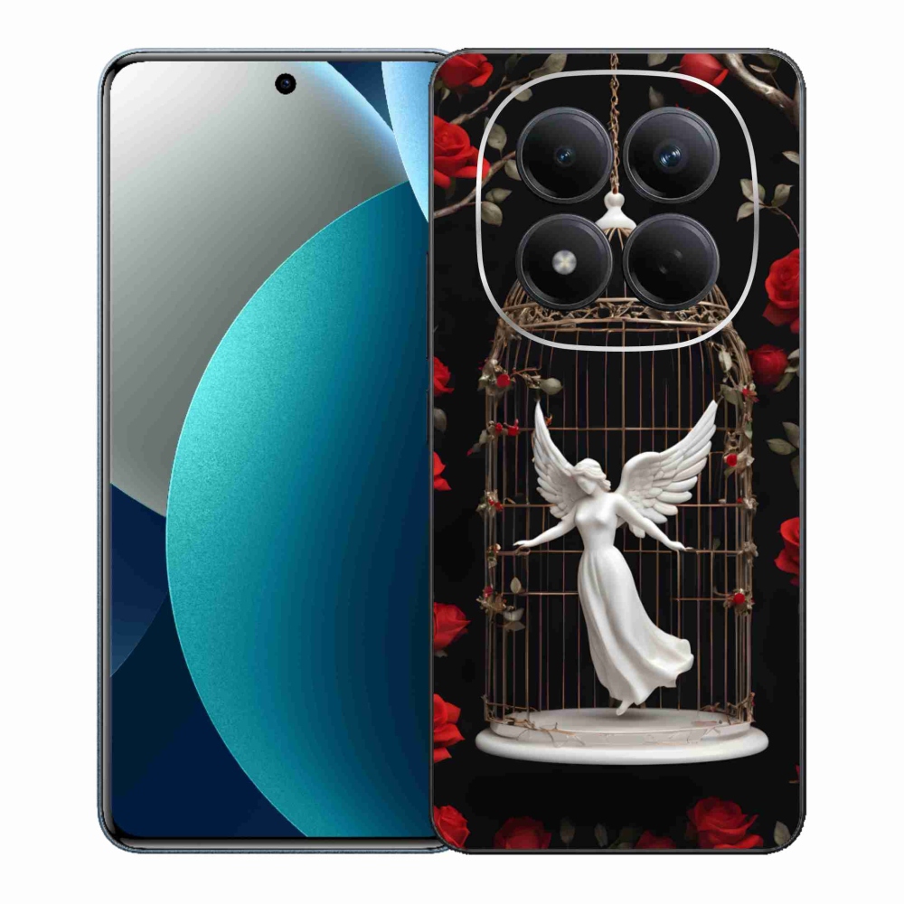 Gél borítás mmCase a Xiaomi Redmi Note 15 Pro számára - csapdába esett angyal
