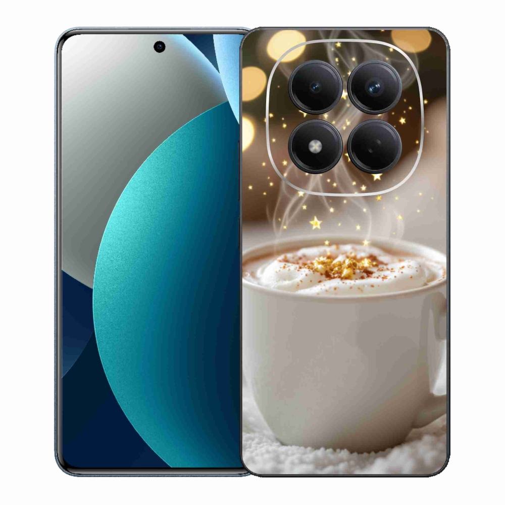 Gél borítás mmCase a Xiaomi Redmi Note 15 Pro számára - Karácsonyi forró ital