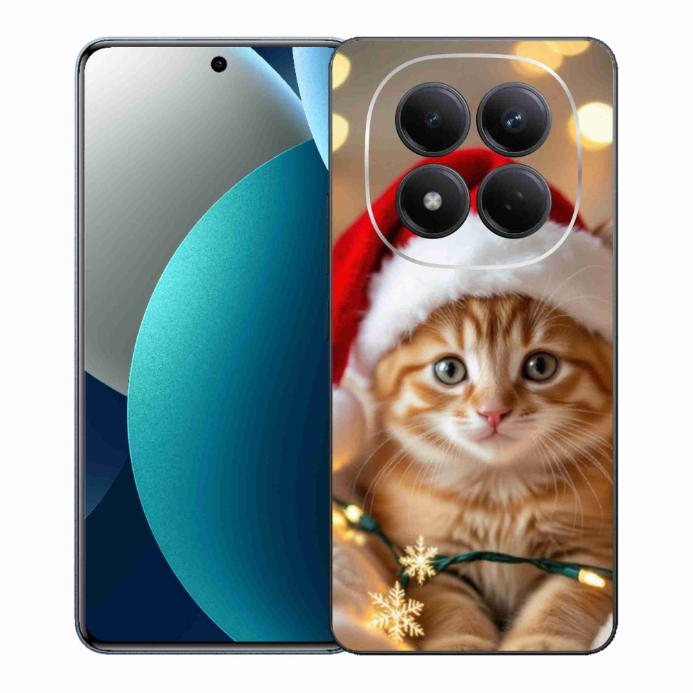 Gél borítás mmCase a Xiaomi Redmi Note 15 Pro számára - Karácsonyi cica