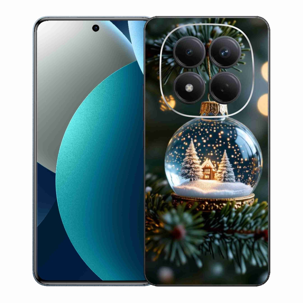 Gél borítás mmCase a Xiaomi Redmi Note 15 Pro számára - karácsonyi golyók 2