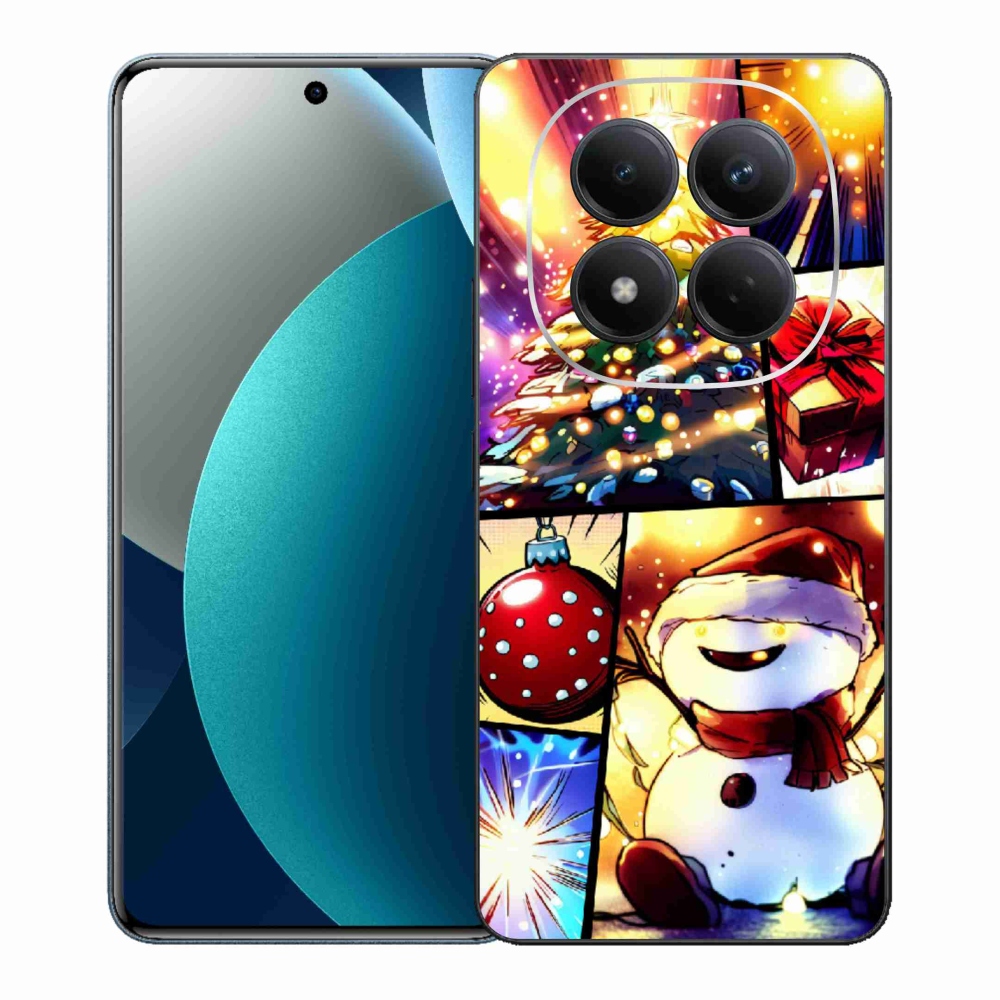 Gél borítás mmCase a Xiaomi Redmi Note 15 Pro készülékhez - karácsonyi motívumok 1
