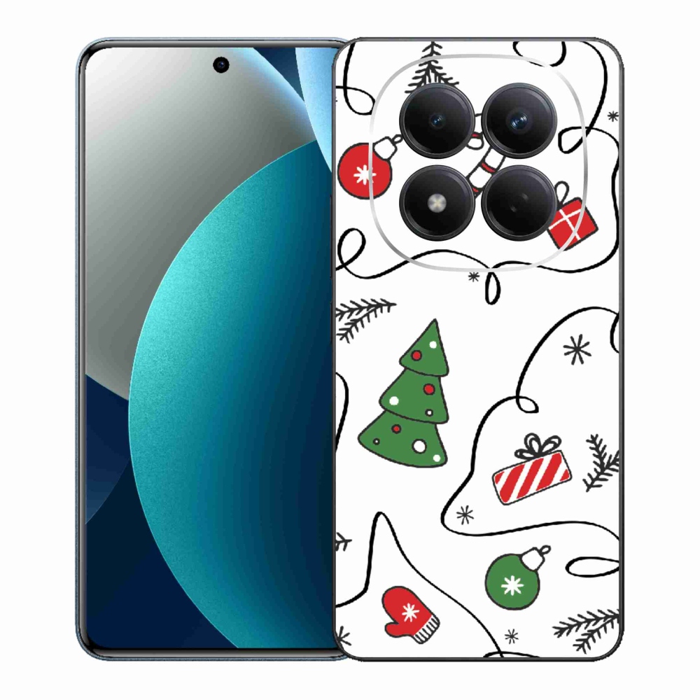 Gél borítás mmCase a Xiaomi Redmi Note 15 Pro számára - karácsonyi motívumok