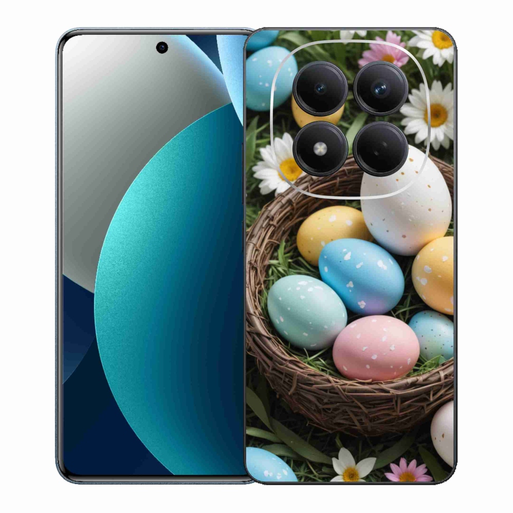 Gél borítás mmCase a Xiaomi Redmi Note 15 Pro számára - Húsvéti tojások 2
