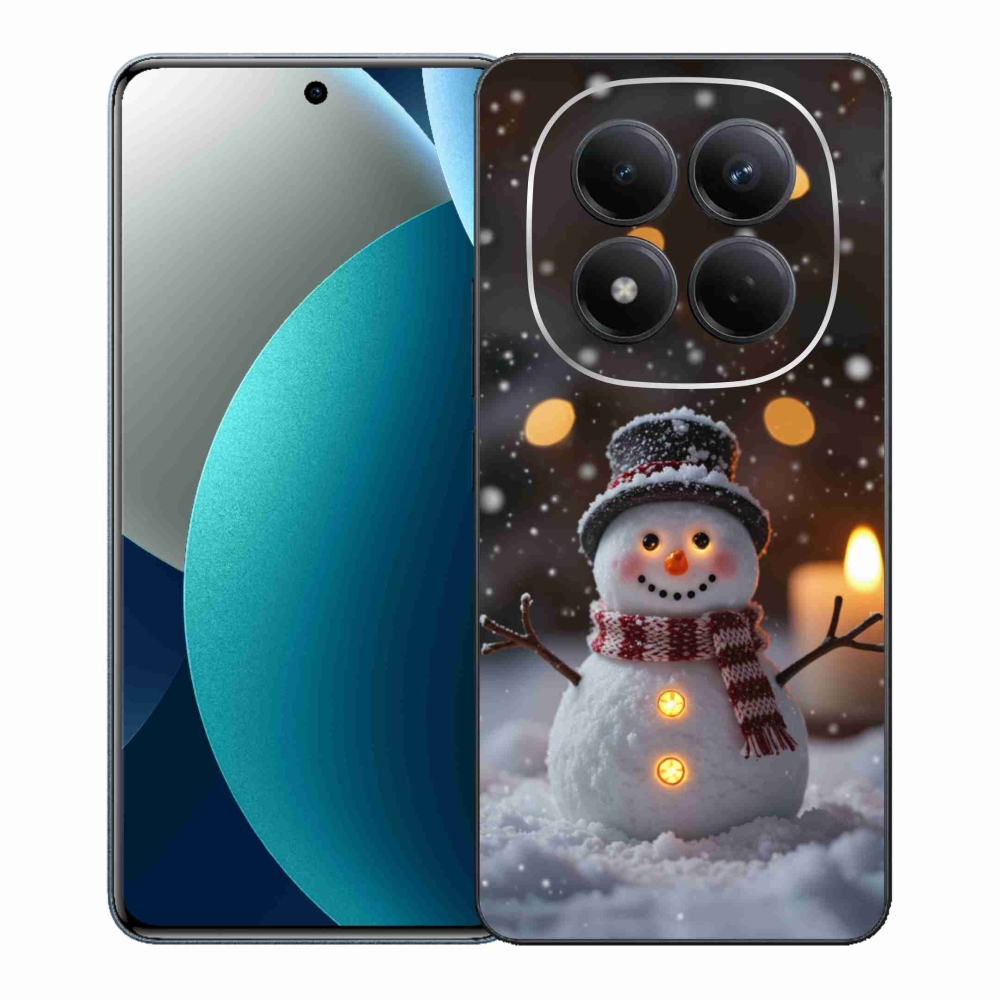 Gél borítás mmCase a Xiaomi Redmi Note 15 Pro számára - boldog hóember