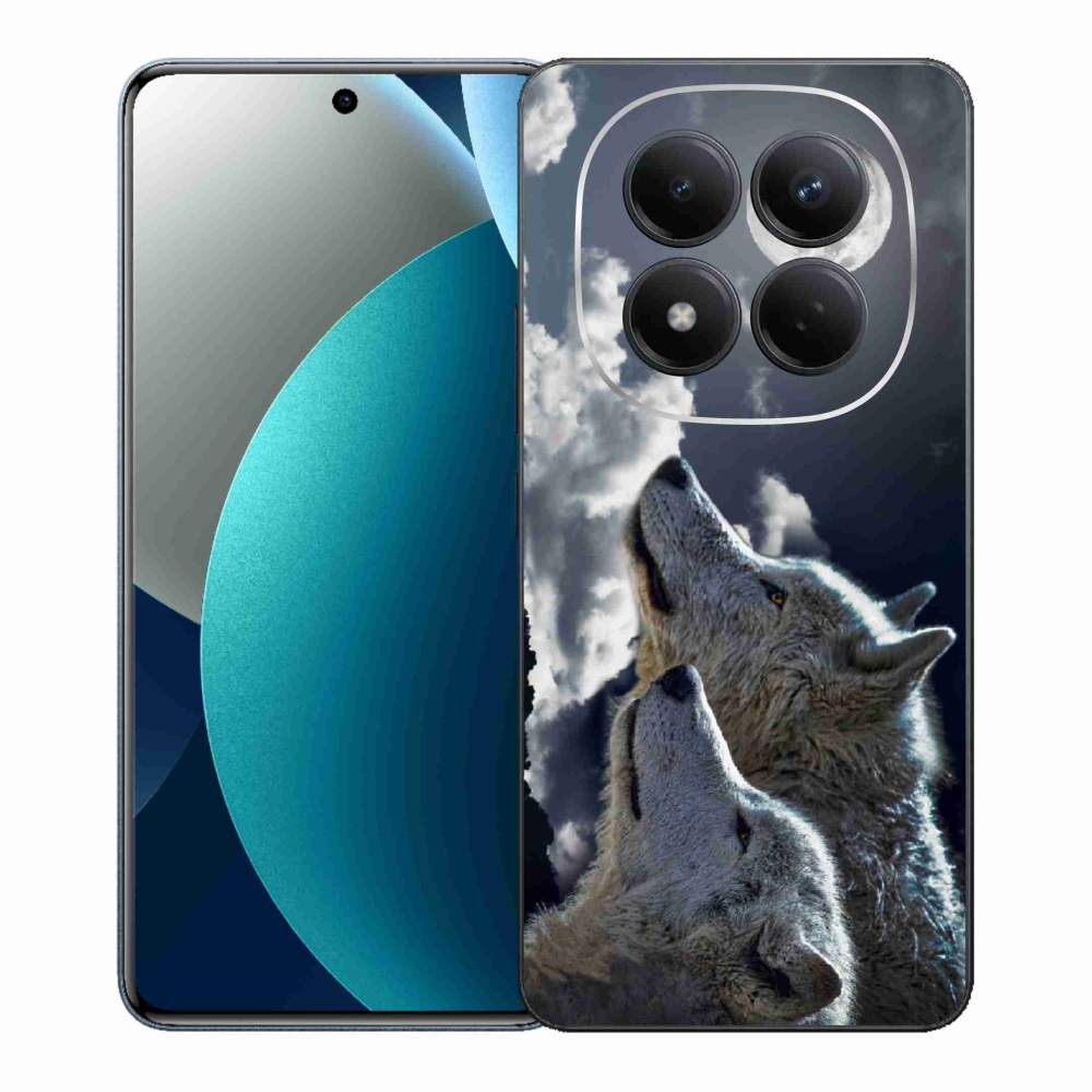 Gél borítás mmCase a Xiaomi Redmi Note 15 Pro számára - farkasok