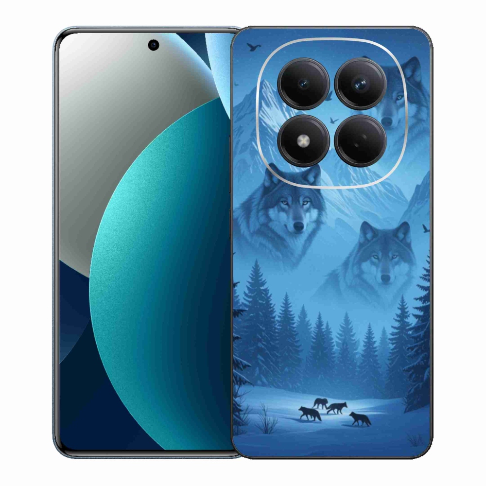 Gél borítás mmCase a Xiaomi Redmi Note 15 Pro számára - farkas csomag